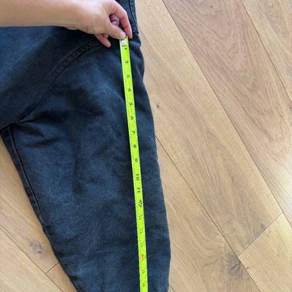 M.A. Klein Blanket Lined Jacket Men's Large Gray Canvas Millers Paint Logo - Picture 9 of 10